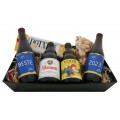 Nieuwjaar bierpakket : Beste Wensen Voor 2023 (4 flesjes) - Zwarte schaal